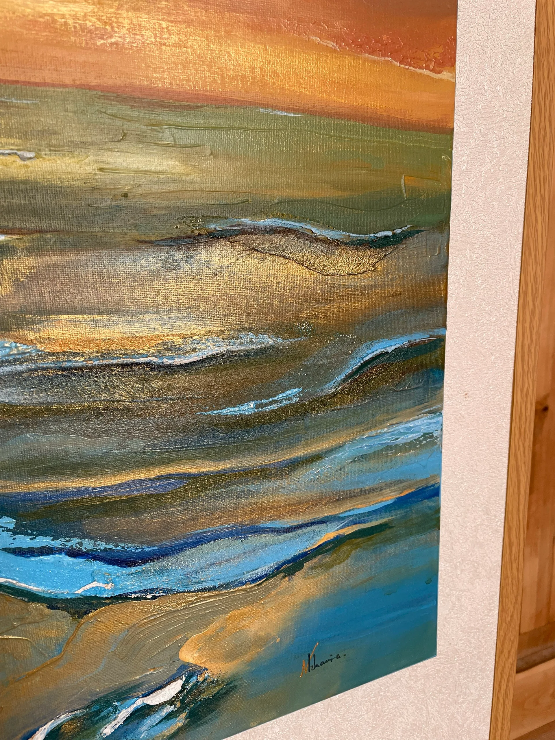 Amber Glow detail