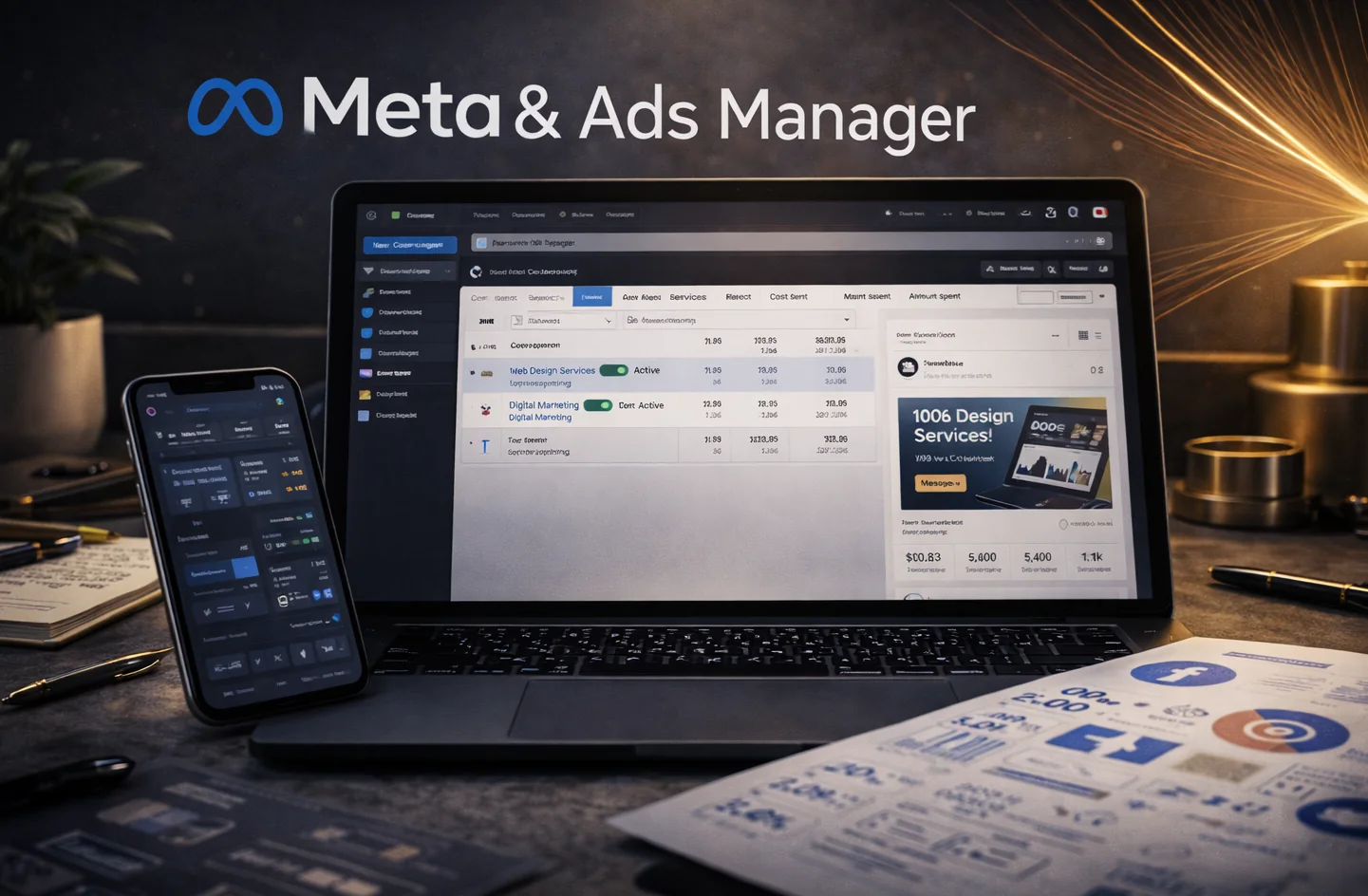 Meta Ads რეკლამები — Ninart Vision